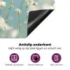 Stengels - Bloemen - Lucht - Wit Inductie beschermer vinyl 3mm middel -zzzzzzz-cc-onderkant