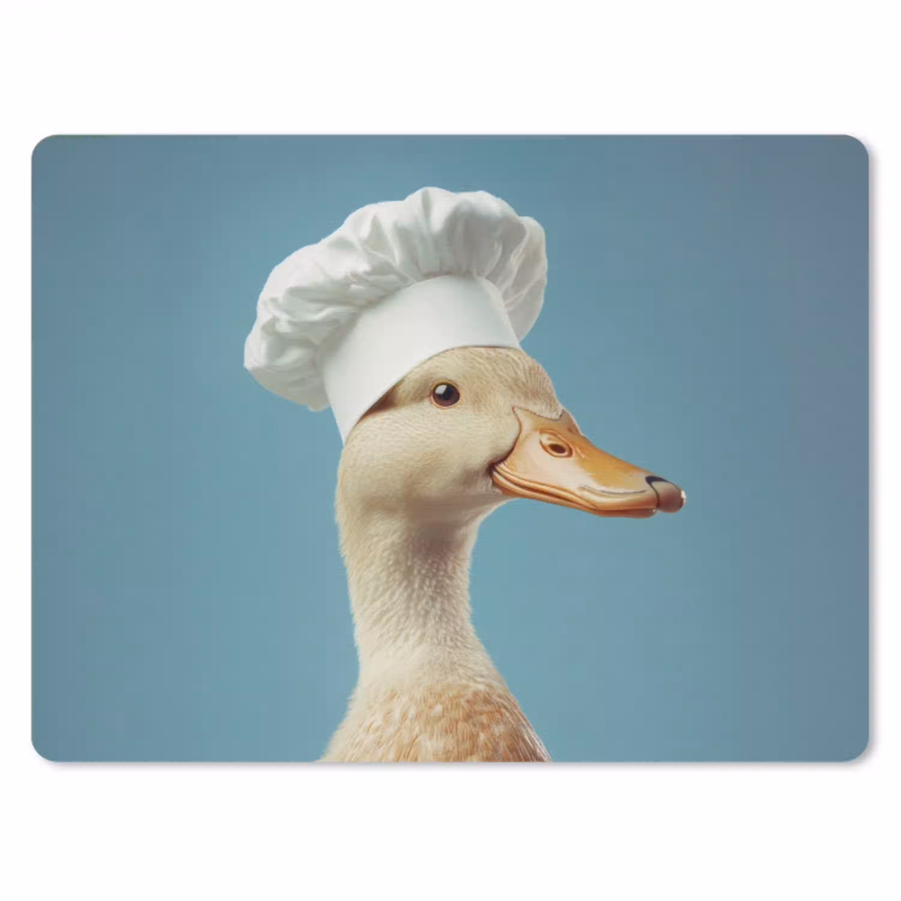 Eend - Koksmuts - Cute - Vogel muismat rubber klein -3d