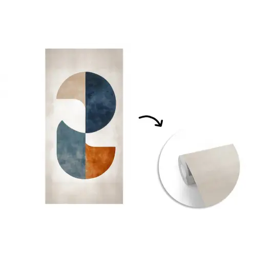 Cirkels - Abstract - Kleurrijk fotobehang vinyl groot -3d