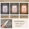 Olifant - Baby - Roze - Cartoon Light Box met kabel (Kinderlampje) klein -USP_lichtkleurNL