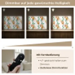 Apen - Lianen - Kleurrijk Light Box met batterij (Wandlamp) middel 907 -USP_dimbaarDE