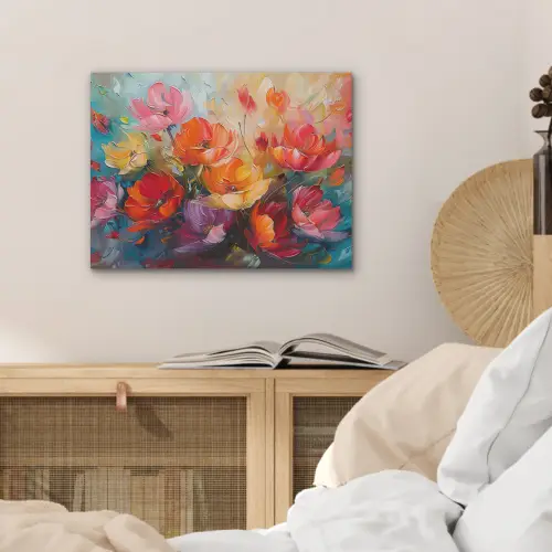 Bloemen - Kunst - Watercolor - Botanisch PET vilt klein -sfeer3