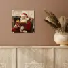 Kerst - Kerstman - Winter - Open Haard plexiglas 5mm klein -sfeer5