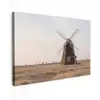 Windmolens - Landschap - Veld canvas 2cm klein -z3d