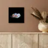 Sushi - Delfts blauw - Rijst - Vis - Elegant aluminium wit klein -sfeer4