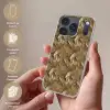 Organisch - Patroon - Bladeren - Goud Telefoonhoesje iPhone 17 Pro klein 878 -sfeer3_DE