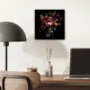 Boeket - Veldbloemen - Vaas aluminium wit klein -sfeer5
