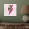 Stippen - Roze - Bliksem plexiglas 5mm klein -sfeer3