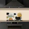 Paint - Abstract - Kleuren keuken achterwand spatscherm klein -sfeer1