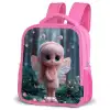 Fairy - Bos - Glitters Kinderrugzak - Roze middel -schuin