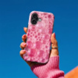 Roze - Schuim - Bubbels Toughcase MagSafe Apple iPhone 17 klein -Sfeer1V