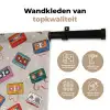 Muziek - Cassette - Patroon Wandkleed katoen middel 269 -sfeer2