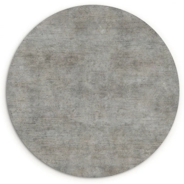 Beton - Muur - Patronen Wandcirkel kunststof plaat 5mm dik klein 188 -3d