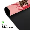 Star girl - Roze - Panter - Ster Muismat XXL klein -sfeer2