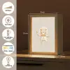 Ruimtebeer - Sterren - Beige Light Box met kabel klein -USP_NL