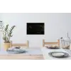 Zwart marmer - Gouden aders - Klassiek Muursticker klein -eettafel