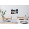 Riet - Gras - Natuur - Winter - Meer Muursticker klein -eettafel