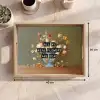 Bloem - Quote - Vintage - Art Dienblad Rechthoek middel -USP_Formaat