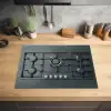 Kookplaat - Gas - Groen Inductie beschermer vinyl 3mm klein -sfeer5
