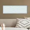 Patroon - Lijn - Design - Groen canvas 2cm klein 828 -sfeer3