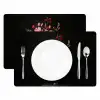 Kleurrijk - Boeket - Vaas - Goud Placemat vinyl groot -zzsfeer2_Kitchenyeah-website