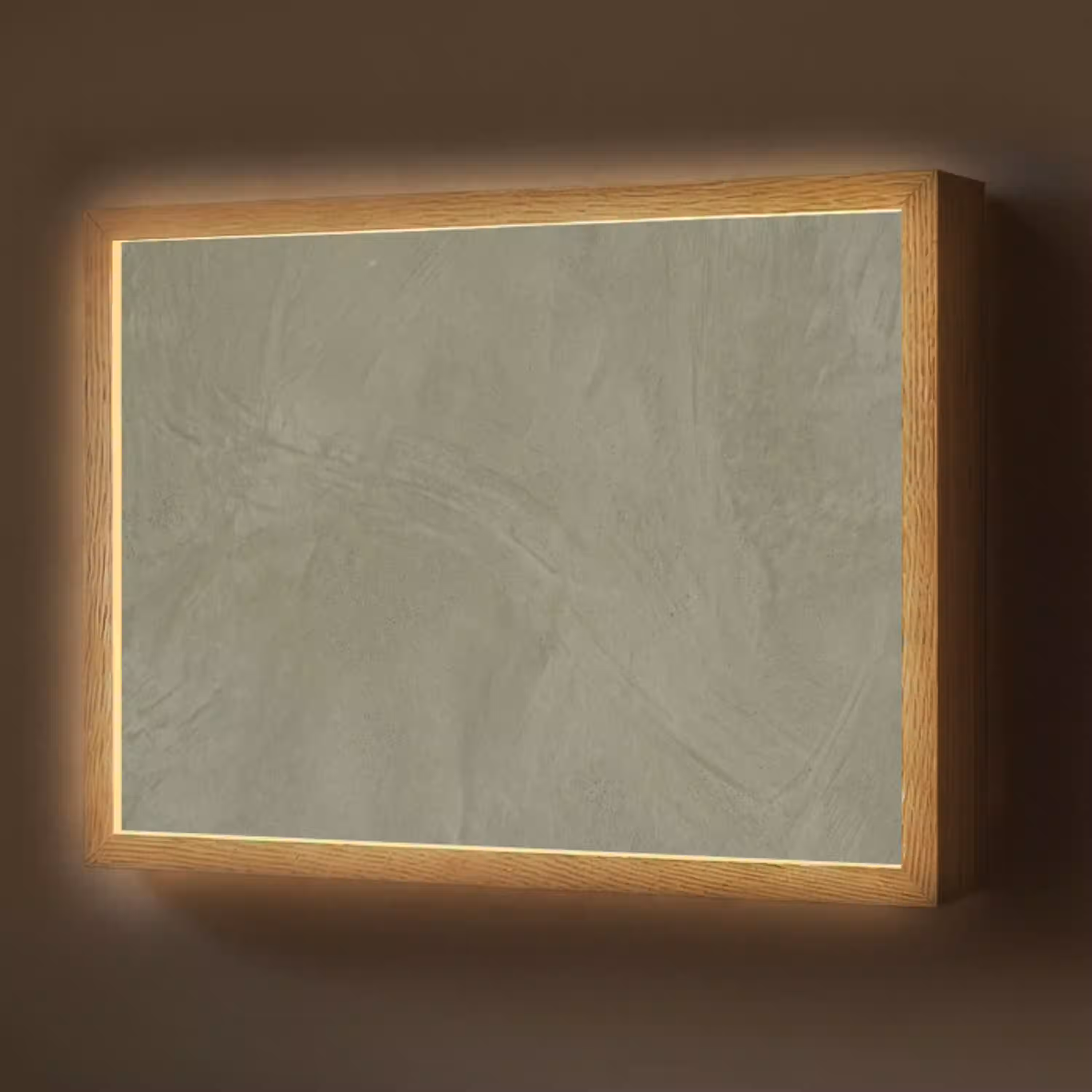 Textuur - Betonlook - Achtergrond - Modern - Groen Light Box met batterij (Wandlamp) middel -z3d_website