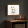 Beer - Baby - Dier - Kinderen Light Box met batterij (Wandlamp kind) middel -sfeer5_kind