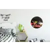 Borrelplank - Stilleven - Vintage Wandcirkel aluminium klein -kinderkamer