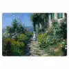 Kat - Vrouw - Bloemen - Huis Placemat vinyl groot -zzsfeer1_Kitchenyeah-website