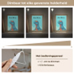 Dino - Blauw - Zonnebril - Wolken Light Box met kabel (Kinderlampje) klein -USP_dimbaarNL