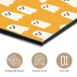 Halloween - Spookjes - Oker aluminium wit klein 46 -closeup_DE