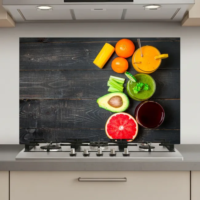 Fruit - Smoothie - Industrieel - Zomer keuken achterwand spatscherm klein -3d_website