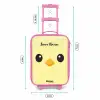 Kawai - Kuiken - Geel Kinderkoffer - Roze klein -productfoto_formaten