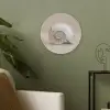 Schelp - Spiraal - Beige Akoestische PET Vilt - Rond klein -sfeer2