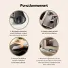 Stille Kracht Inductie beschermer vinyl 3mm middel -usfeer9_FR