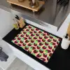 Frambozen - Rood - Roze - Patroon Inductie beschemer met haakjes klein 777 -sfeer1