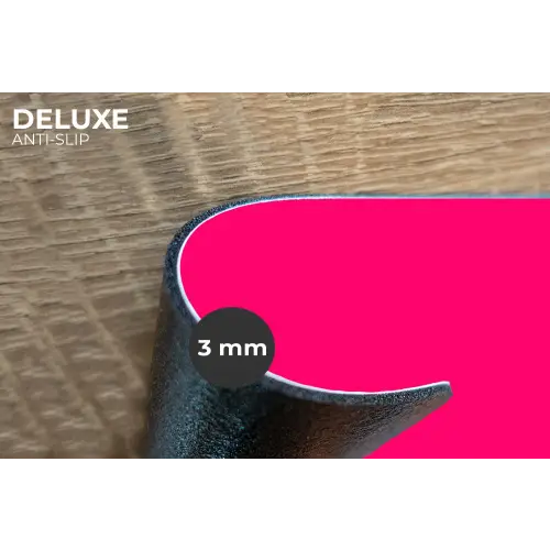 Minimalistisch - Roze - Dream big - Grafisch Placemat vinyl groot -closeup