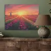 Windmolen - Zonsondergang - Landschap PET vilt klein -sfeer2