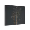Takken - Blaadjes - Zwart PET vilt klein -3d