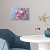 Bloemen - Paars - Overloop - Meeldraden poster papier klein -sfeer3