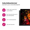 Nachtelijke Bloemenpracht Inductie beschermer vinyl 3mm klein -wsfeer2_website