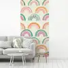 Regenboog - Pastel - Patroon fotobehang vinyl groot -woonkamer