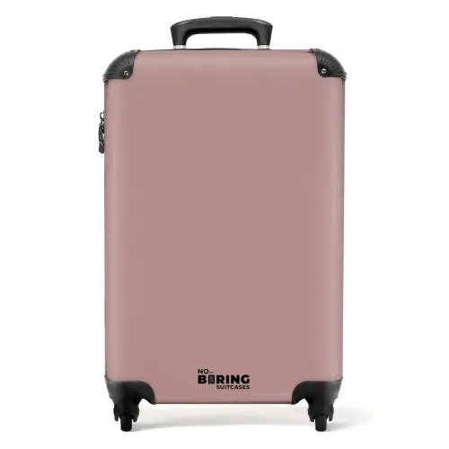 Roze-bruintint NBS - Handbagage koffer - Kinderen Unisex middel -productfoto_recht