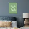 Tekst - Groen - Sierlijk - Letters poster papier klein -sfeer2