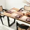 Roze - Bloesems - Eieren Placemat vinyl groot -zzsfeer4_Kitchenyeah-website