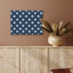 Klassiek - Dots - Blauw PET vilt klein 837 -sfeer4