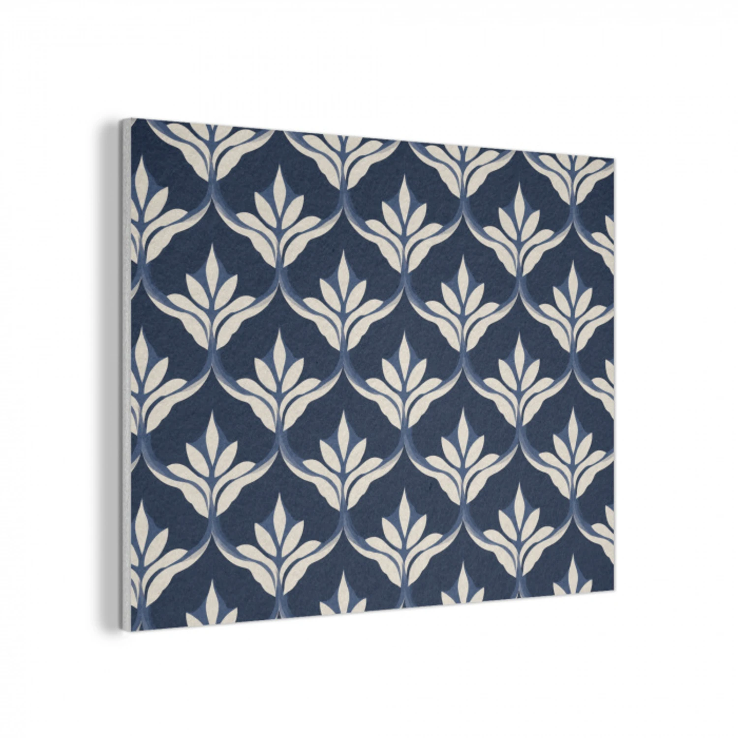 Modern - Ontwerp - Blauw PET vilt klein 837 -3d