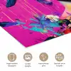 Vrouw - Portret - Abstract - Paars poster papier klein -closeup_NL