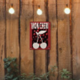 Kersen - Illustratie - Rood tuinposter los doek klein -sfeer1
