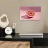 Grapefruit - Roze - Disco - Shiny poster papier klein -sfeer1